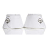 LeMieux Cloches d'Obstacles WrapRound Peau d'Agneau Blanc