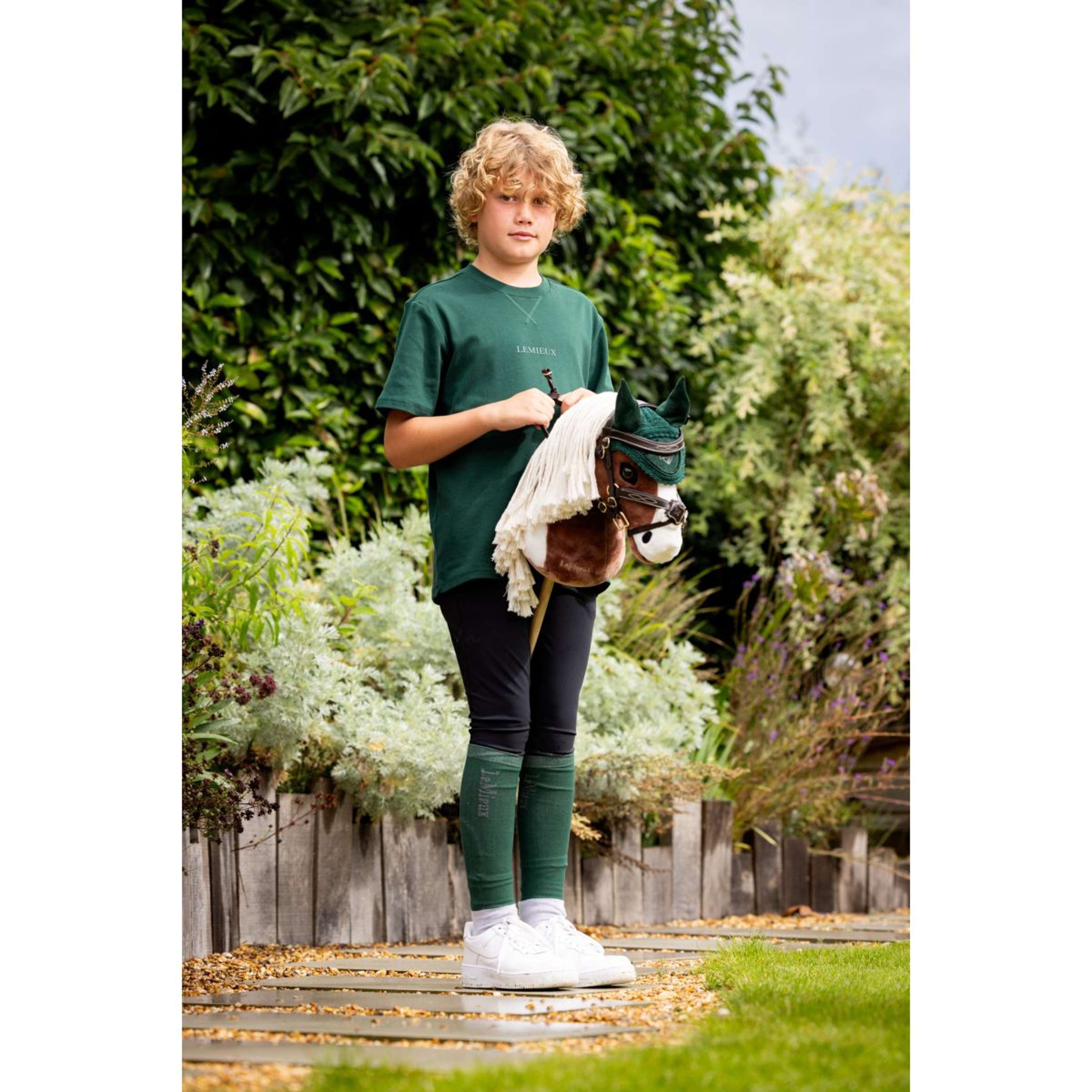 LeMieux Hobby Horse Bridon à ressort Marron