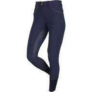 LeMieux Pantalon d'Équitation Freya Marine/Gris Dots