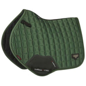LeMieux Tapis de Selle Loire Classic Satin Square CC Hunter Green