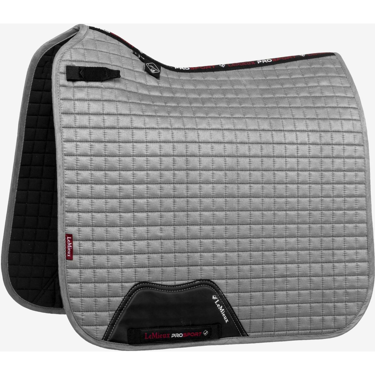 LeMieux Tapis de Selle Luxury Square Dressage Gris