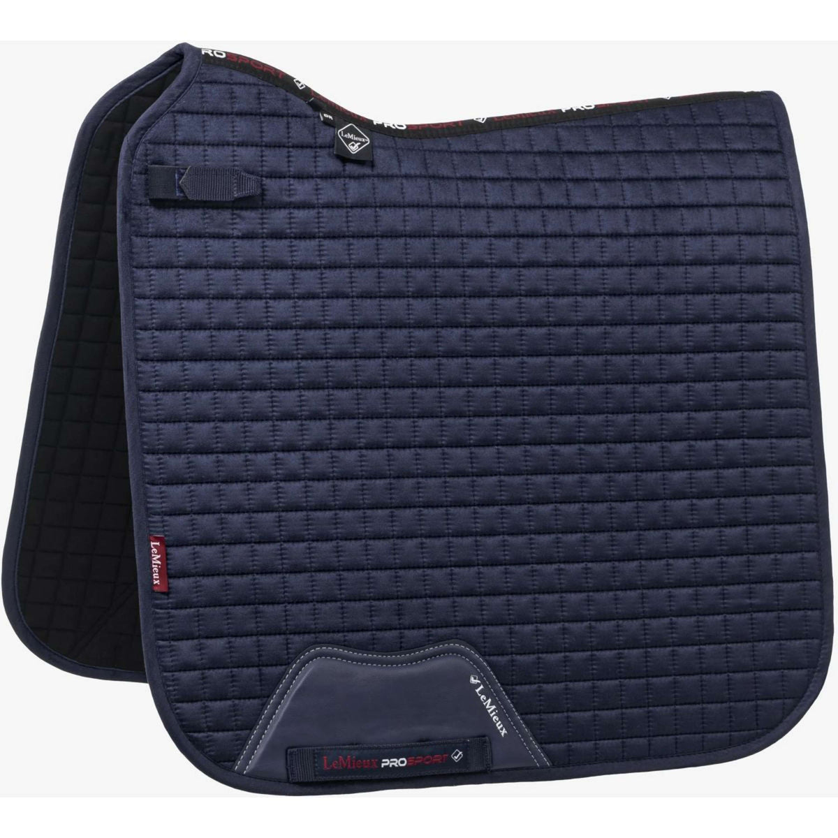 LeMieux Tapis de Selle Luxury Square Dressage Marin