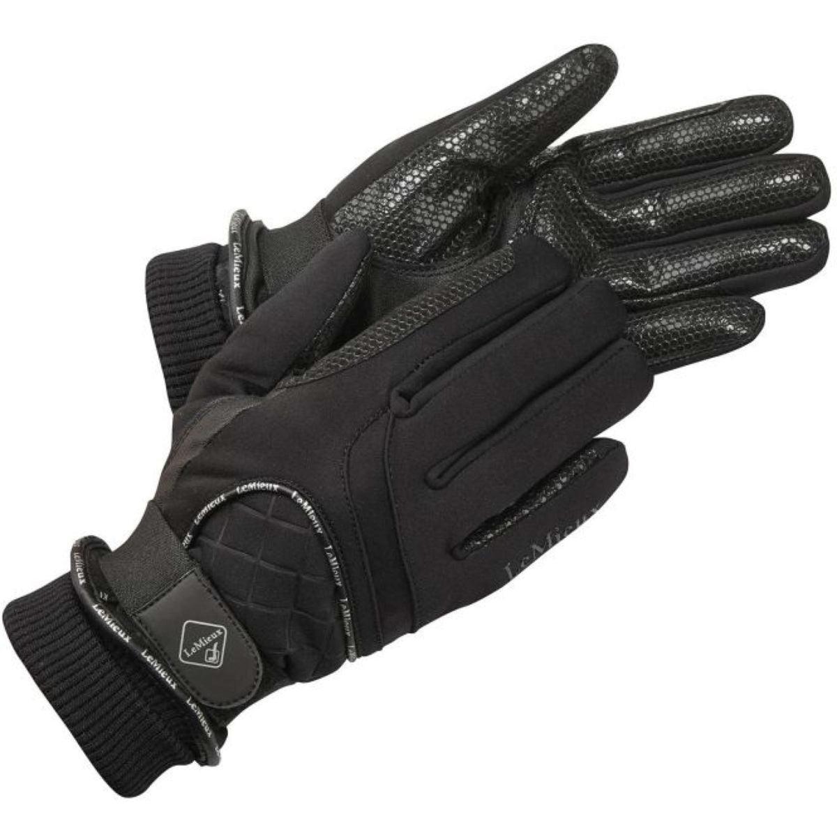 LeMieux Gants d'Équitation Lite Etanche Noir