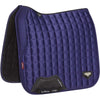 LeMieux Tapis de Selle Loire Memory Satin Square Dressage Ink Blue