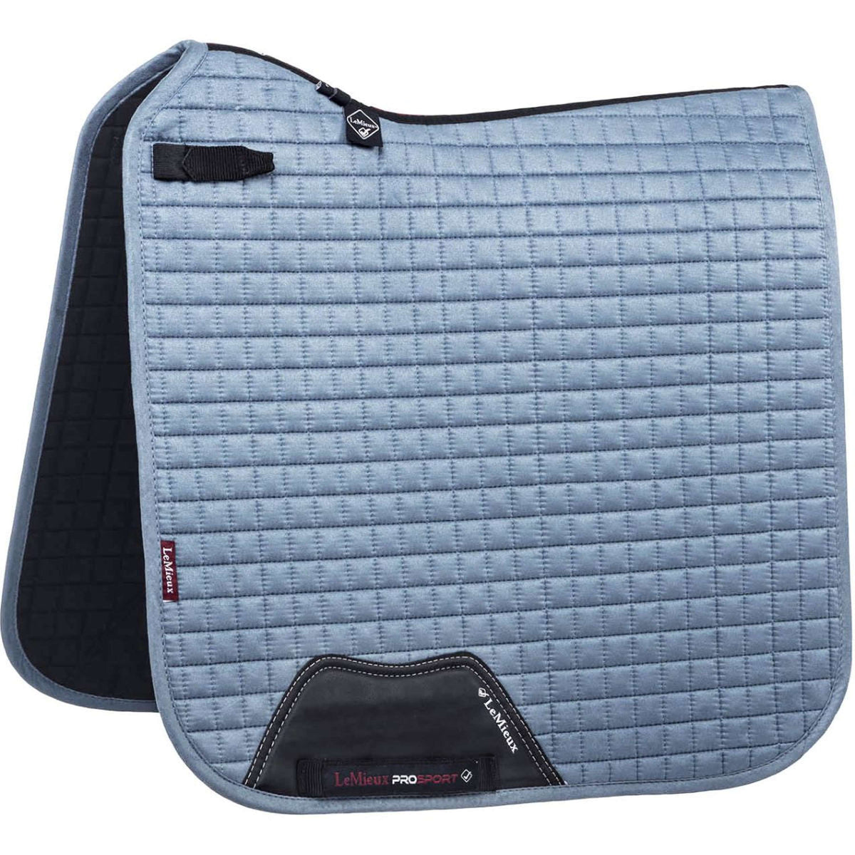 LeMieux Tapis de Selle Luxury Square Dressage Ice Blue