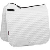 LeMieux Tapis de Selle Luxury Square Dressage Blanc