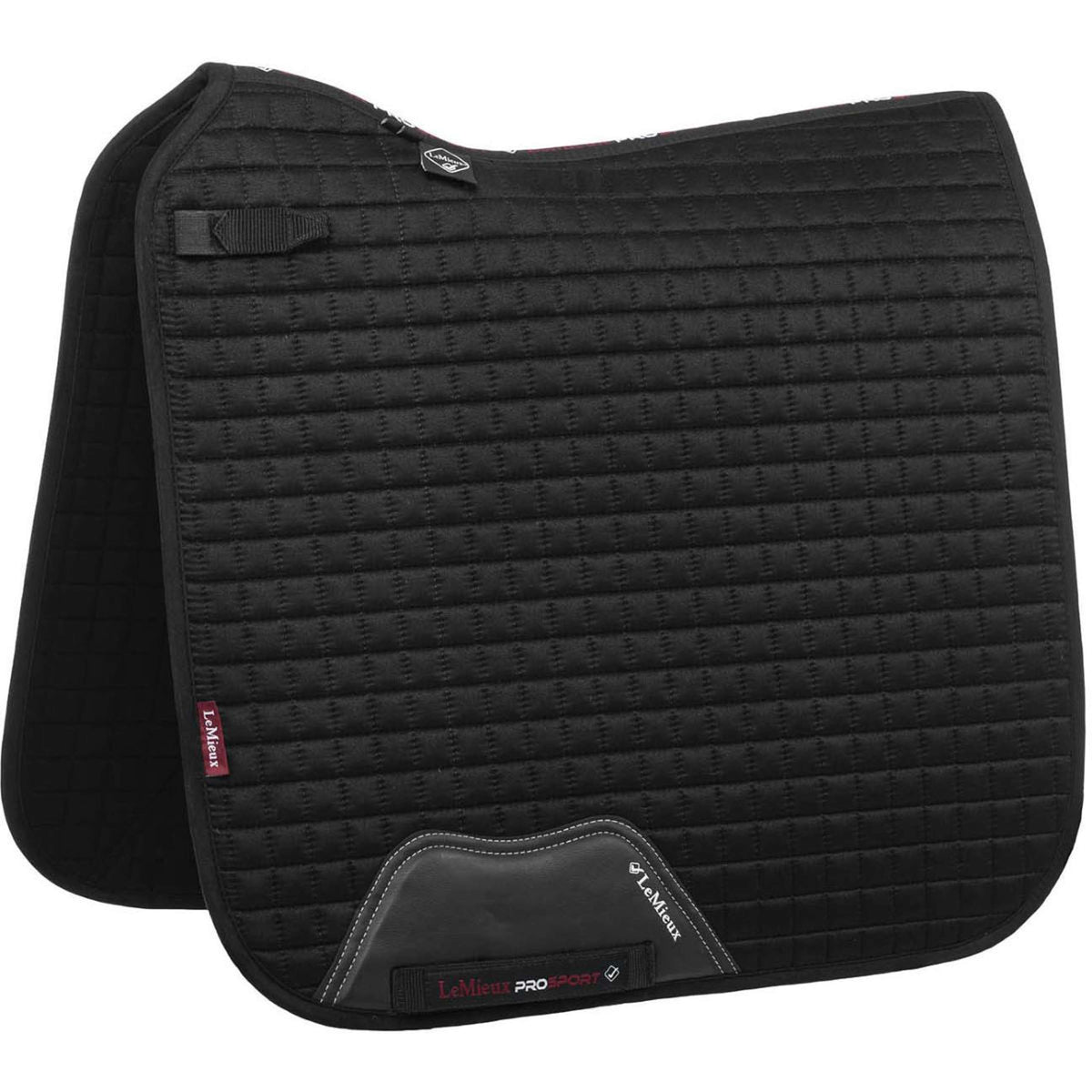 LeMieux Tapis de Selle Luxury Square Dressage Noir