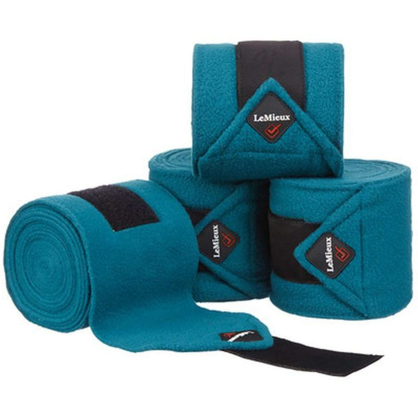 LeMieux Bandages Luxury Polo ensemble de 4 Peacock Vert