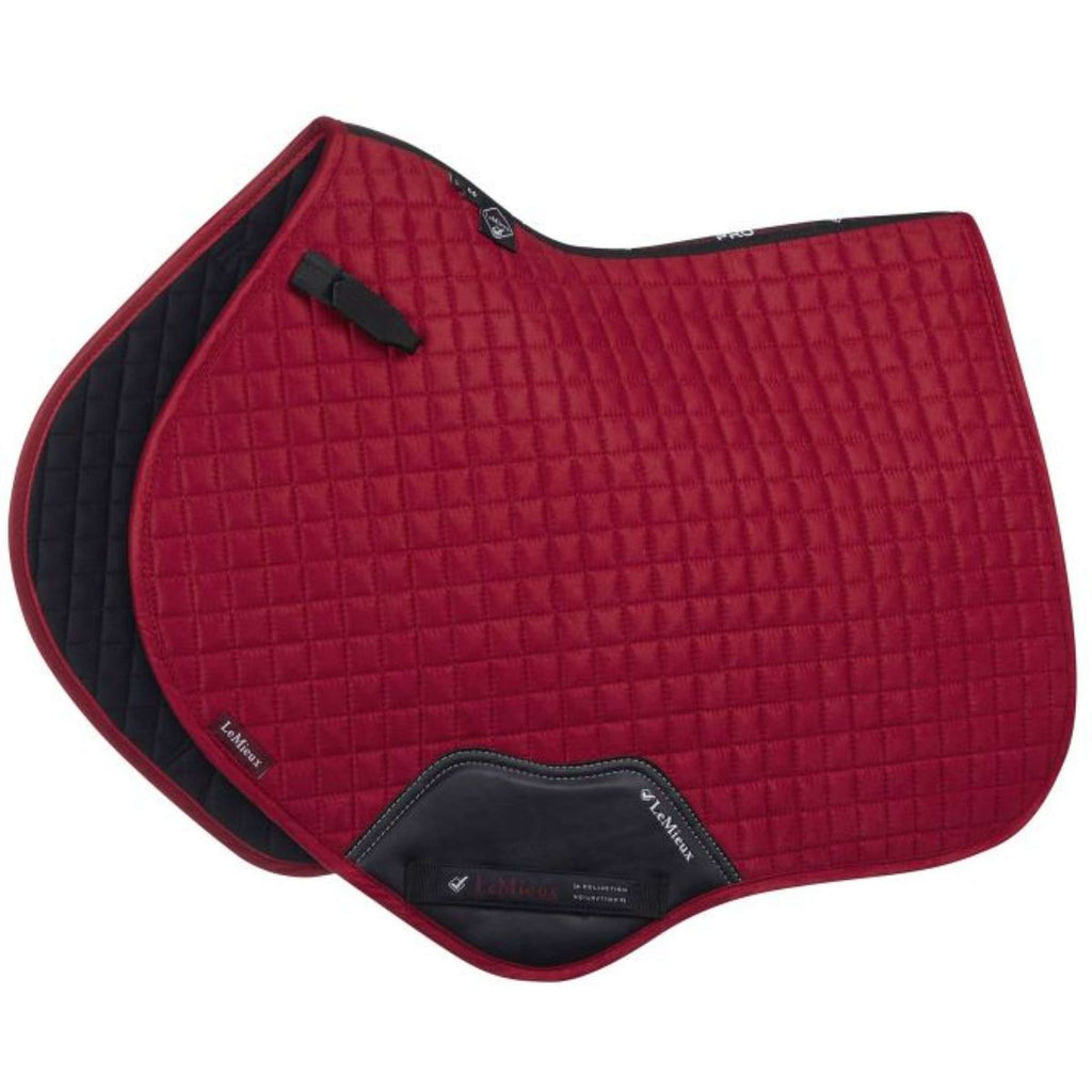 LeMieux Tapis de Selle Luxury Square CC Chilli Red