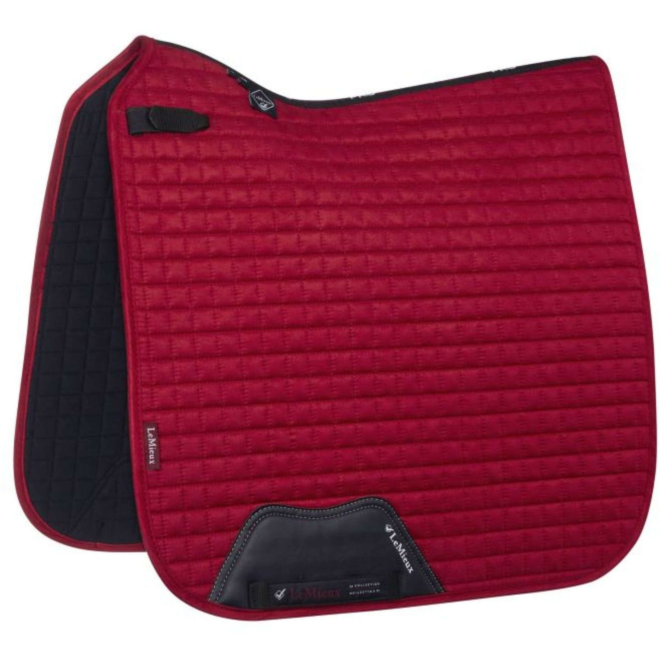 LeMieux Tapis de Selle Luxury Square Dressage Chilli Red