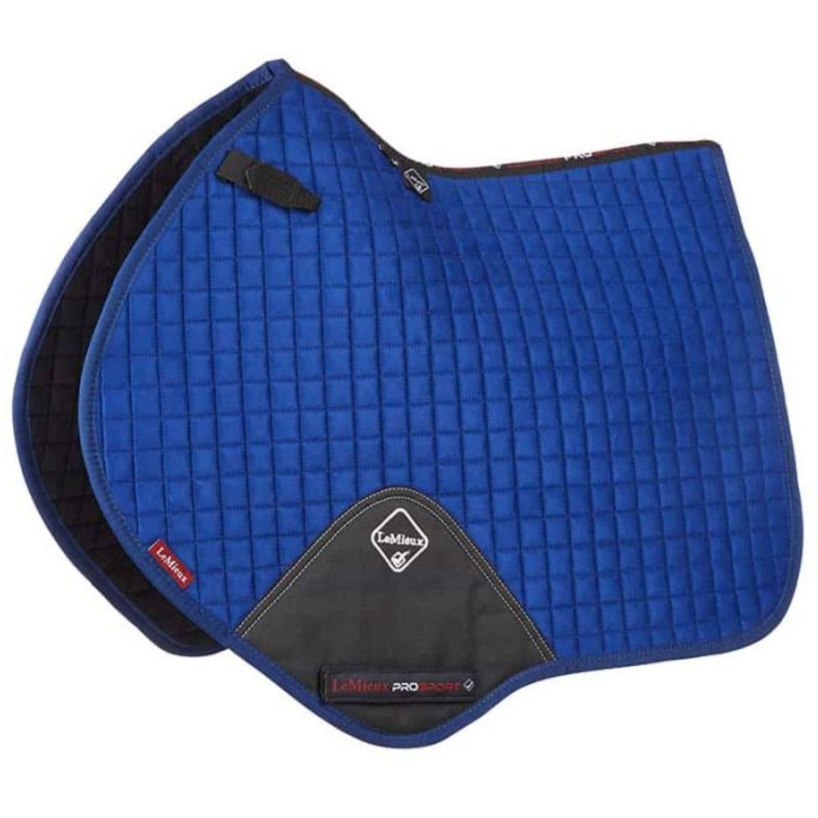 LeMieux Tapis de Selle Luxury Square CC Benetton Blue LeMieux Tapis de Selle Luxury Square CC Benetton Blue