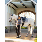 LeMieux Tapis de Selle Luxury Square Dressage Gris