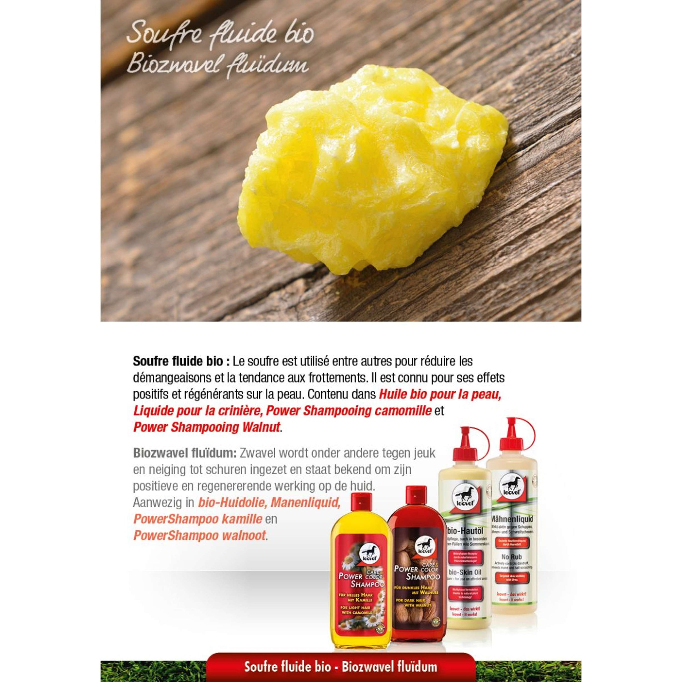 Leovet Shampooing Puissant Noix Leovet Shampooing Puissant Noix