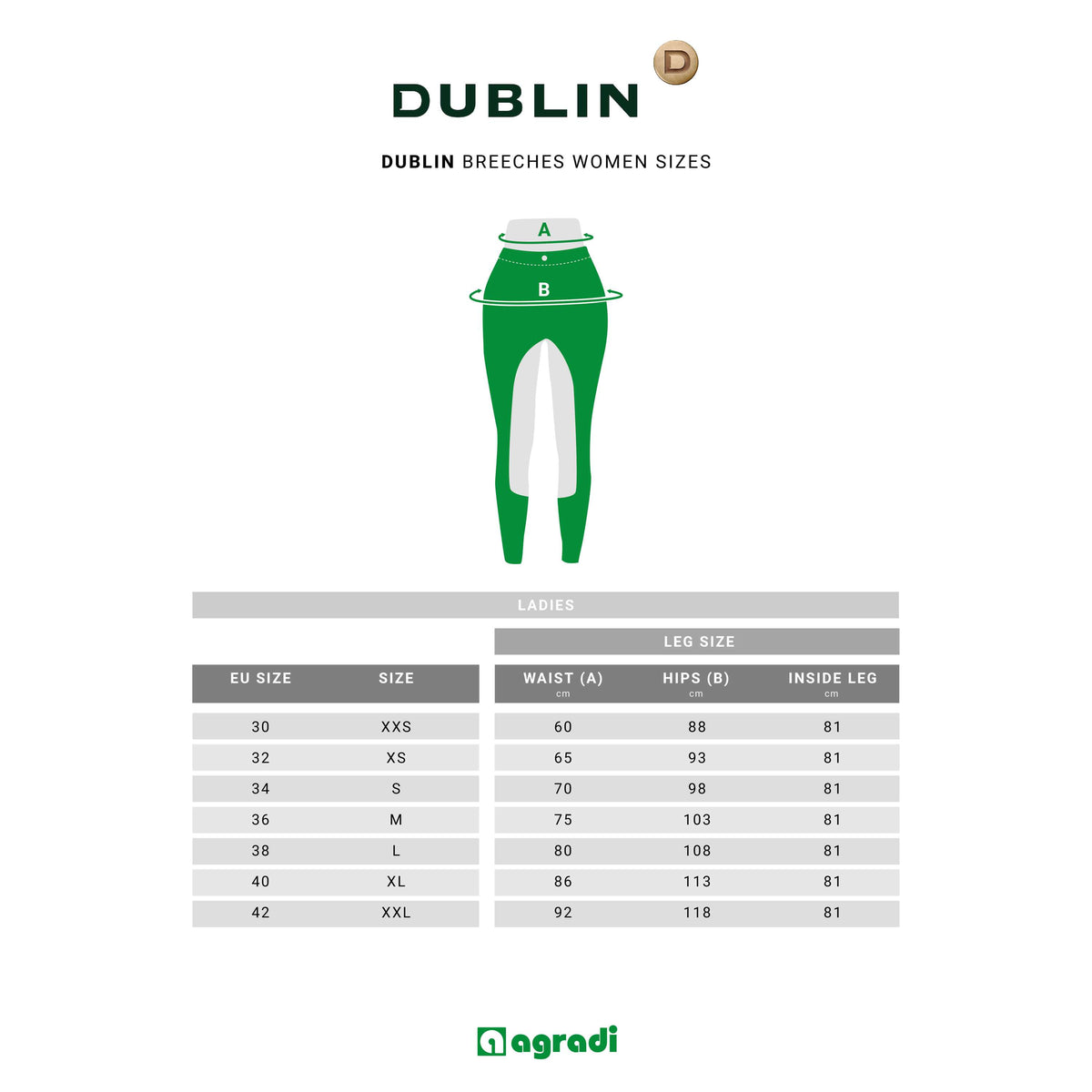 Dublin Legging d'Équitation Performance Cool-it Gel Charbon