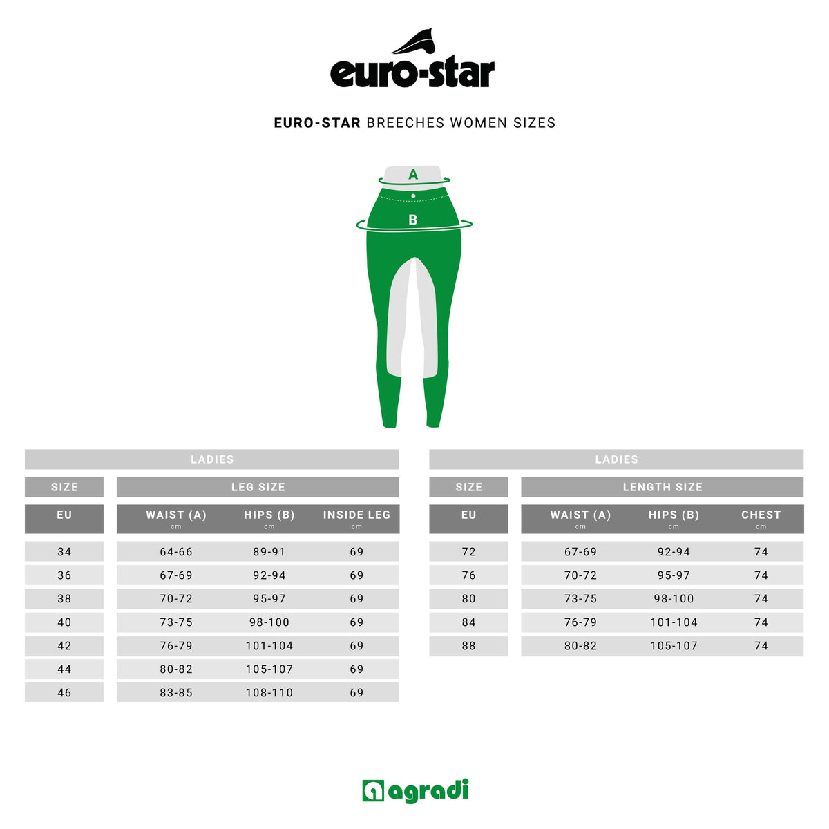 Euro-Star Pantalon d'Équitation Cornet Prise de Genou Umbra