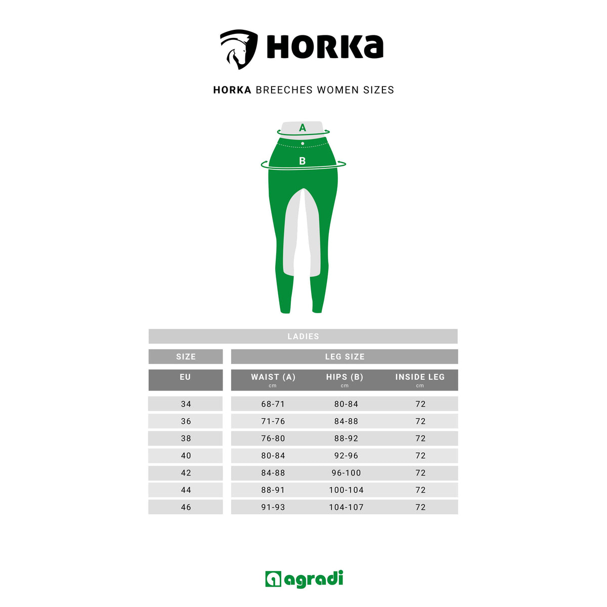 HORKA Legging d'Équitation Originals Bordeaux