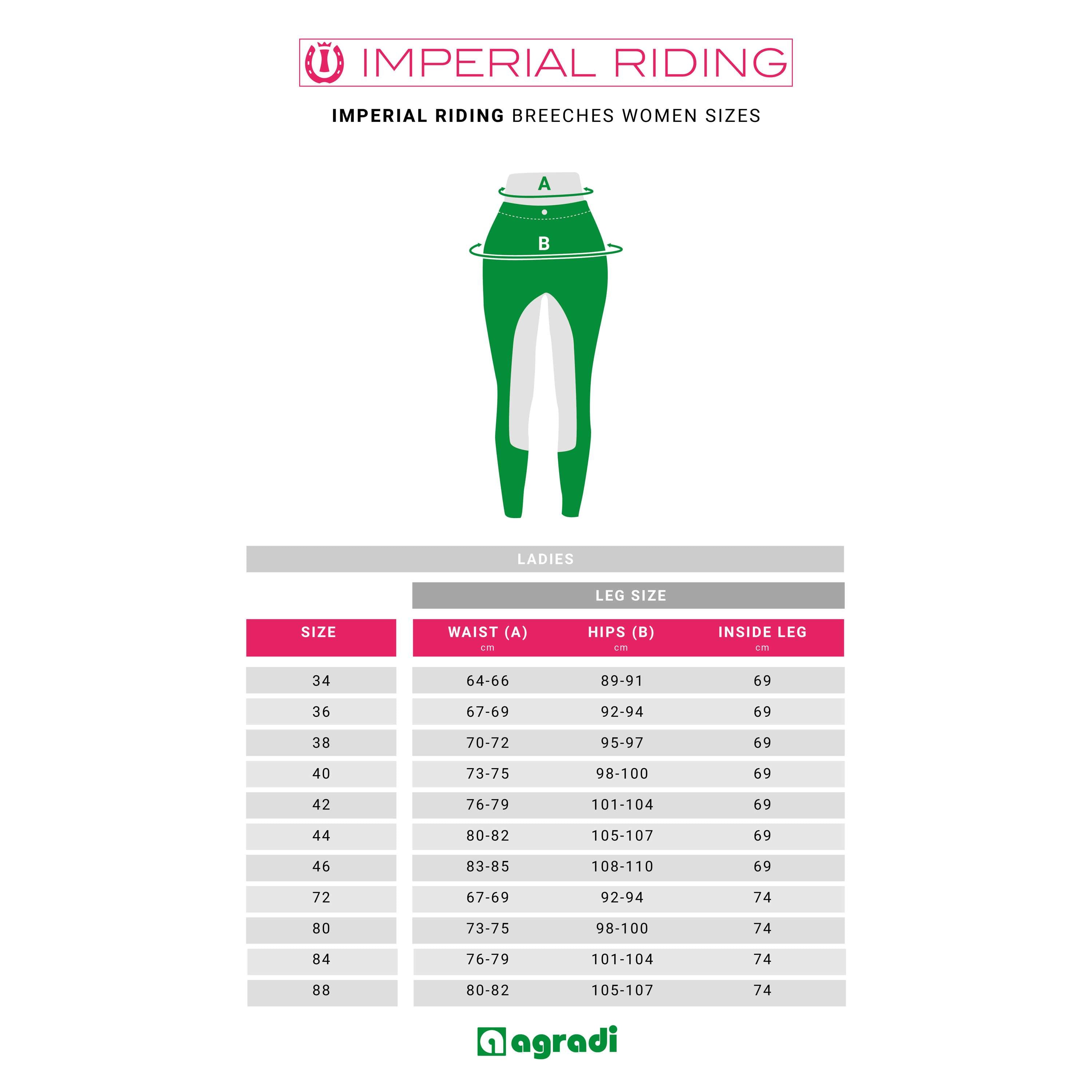 Riding World Pantalon d'Équitation Memphis Femme Marin
