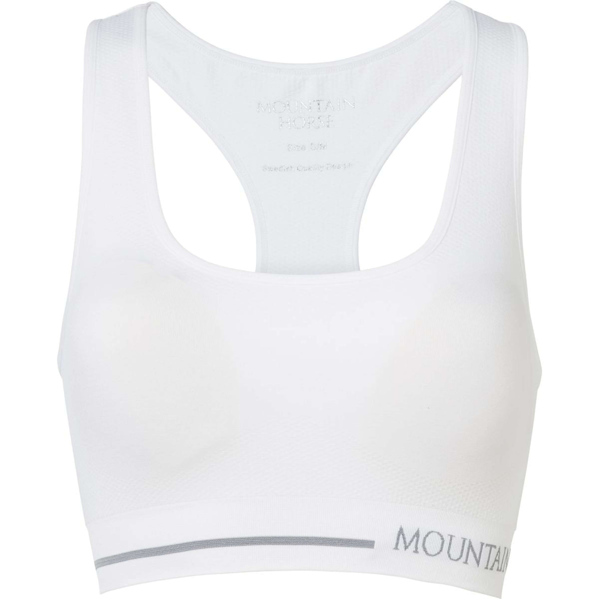 Mountain Horse Brassière de Sport Adore Tech Blanc