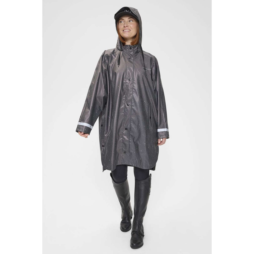 Mountain Horse Rainponcho Drizzle Rain Noir