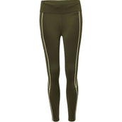 Mountain Horse Legging d'Équitation Jade Half Seat Femmes Vert