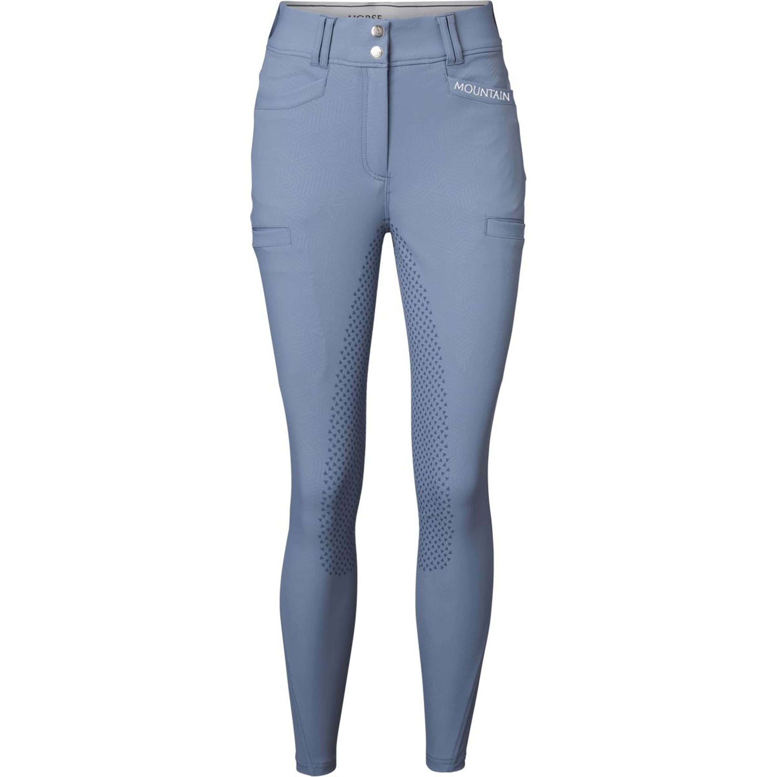 Mountain Horse Pantalon d'Équitation Kate Full Grip Bleu