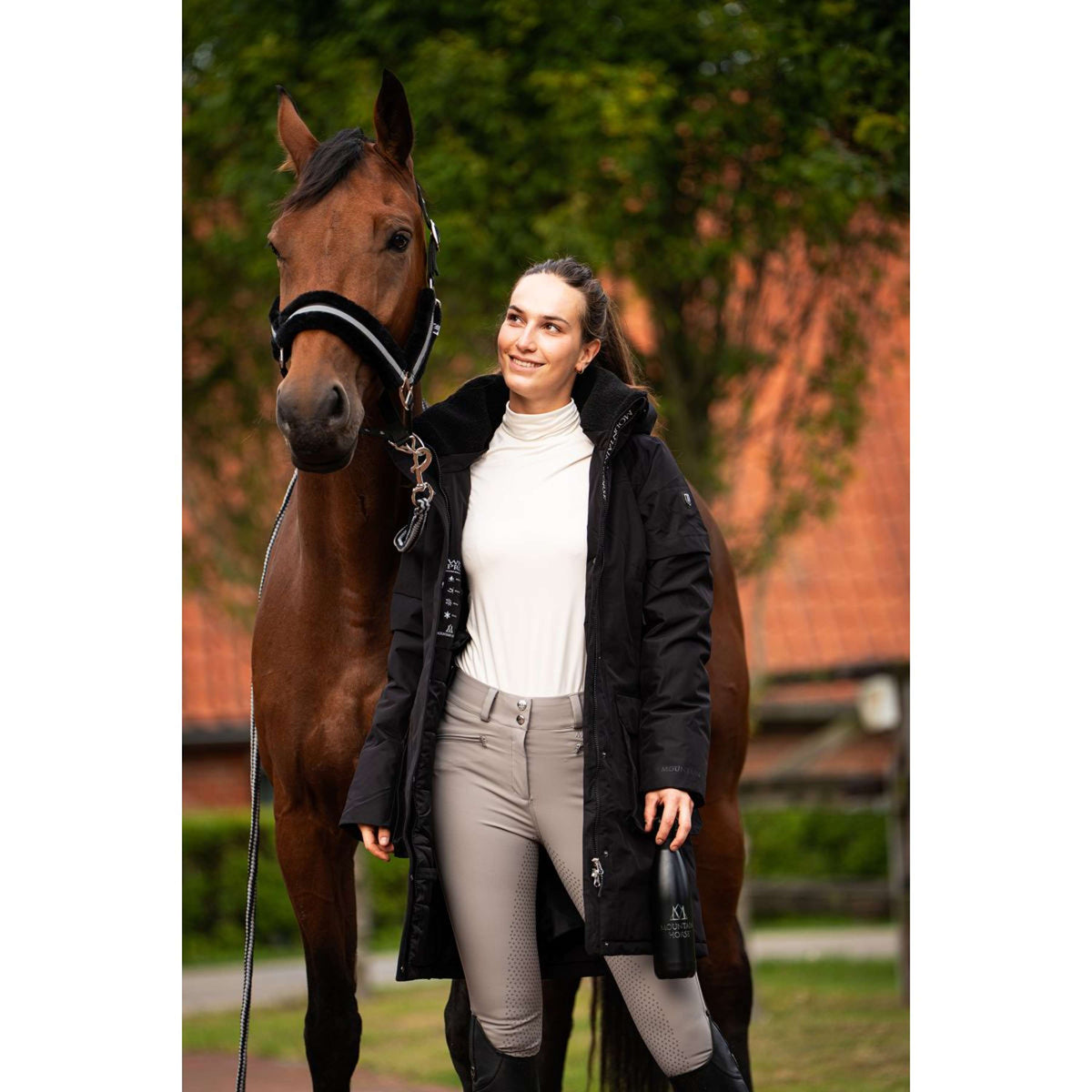 Mountain Horse Veste Longue Saga Onyx Black