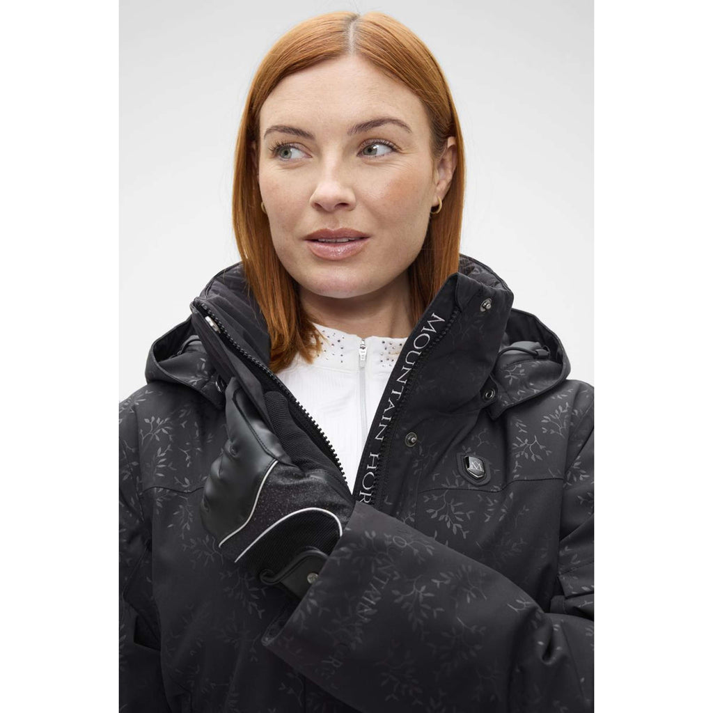 Mountain Horse Veste Longue Saga Black Leaf