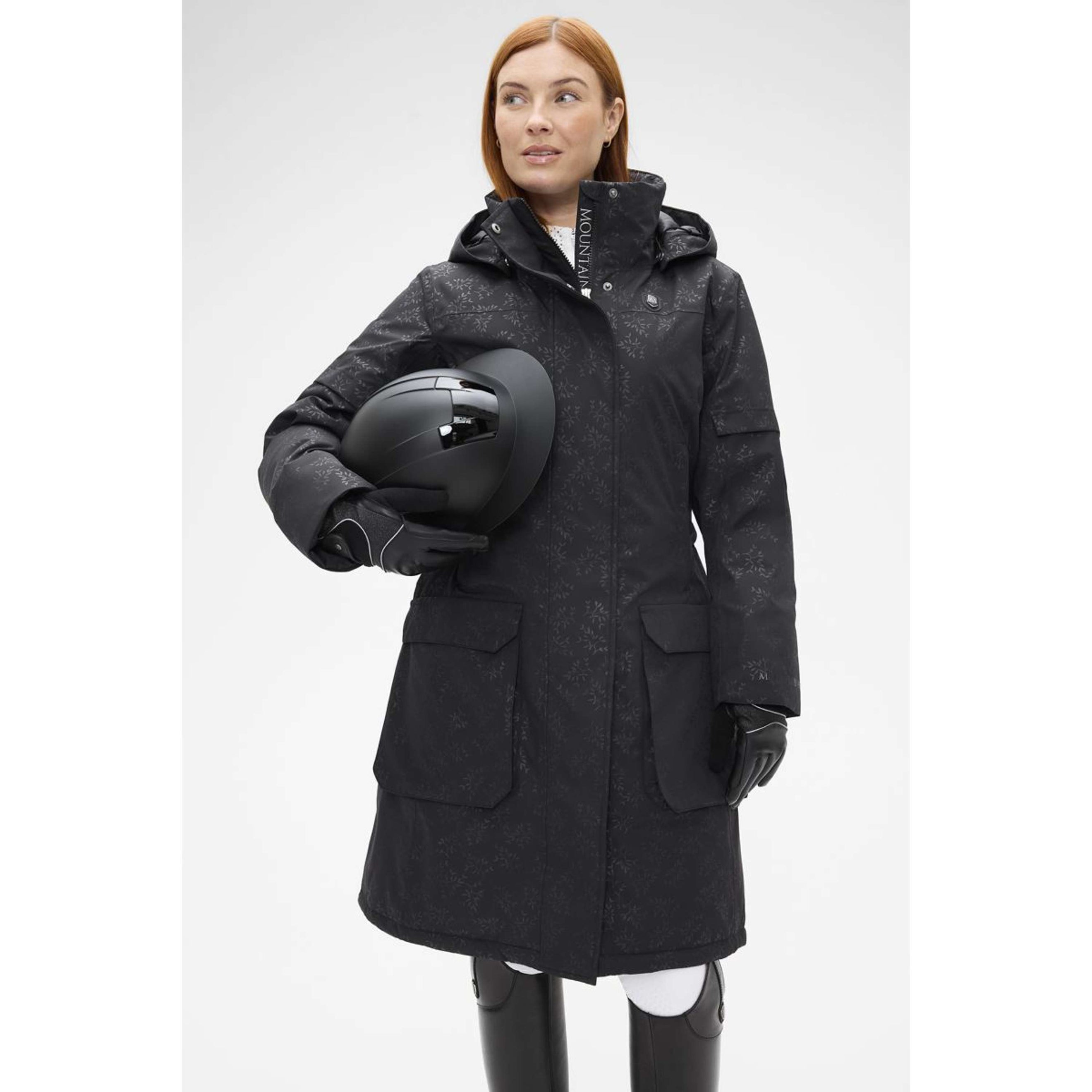 Mountain Horse Veste Longue Saga Black Leaf Mountain Horse Veste Longue Saga Black Leaf