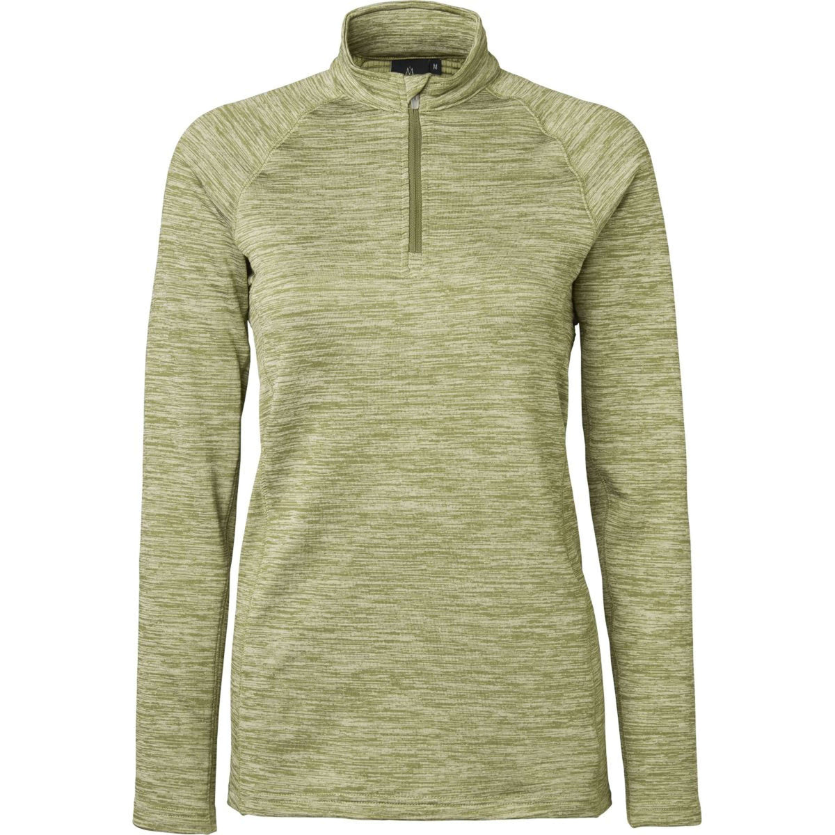 Mountain Horse Chemise Tate Tech Fleece Longues Manches Vert