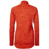 Mountain Horse Chemise Tech Fleece Jr Longue Manches Orange d'Automne