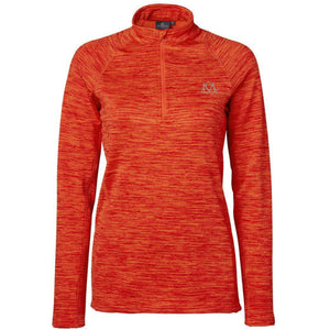 Mountain Horse Chemise Tech Fleece Jr Longue Manches Orange d'Automne