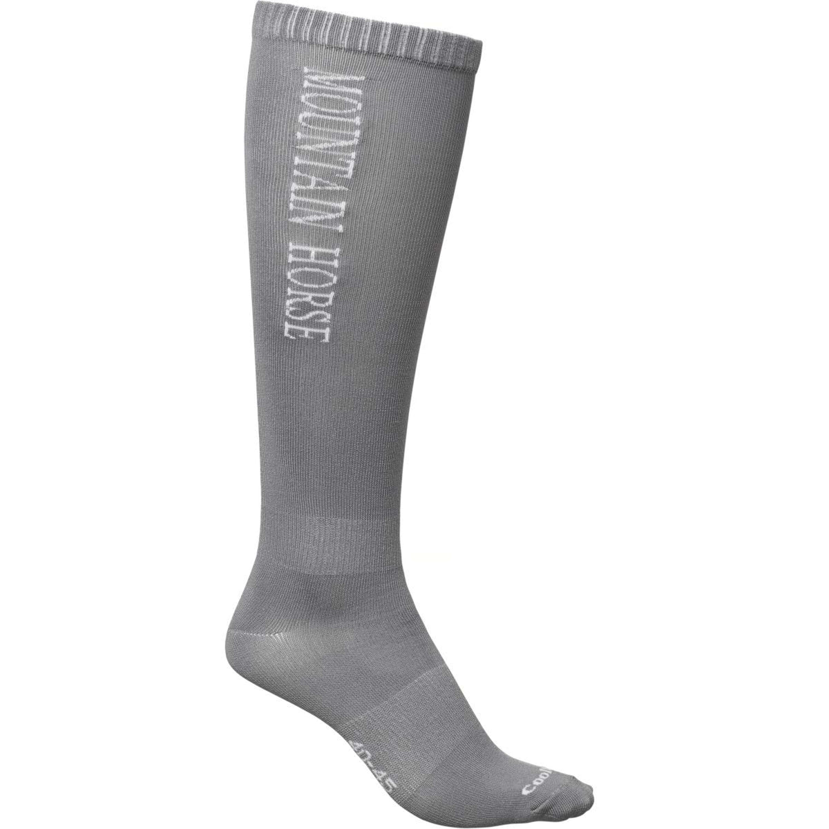 Mountain Horse Chaussettes Team Tech Light Gris