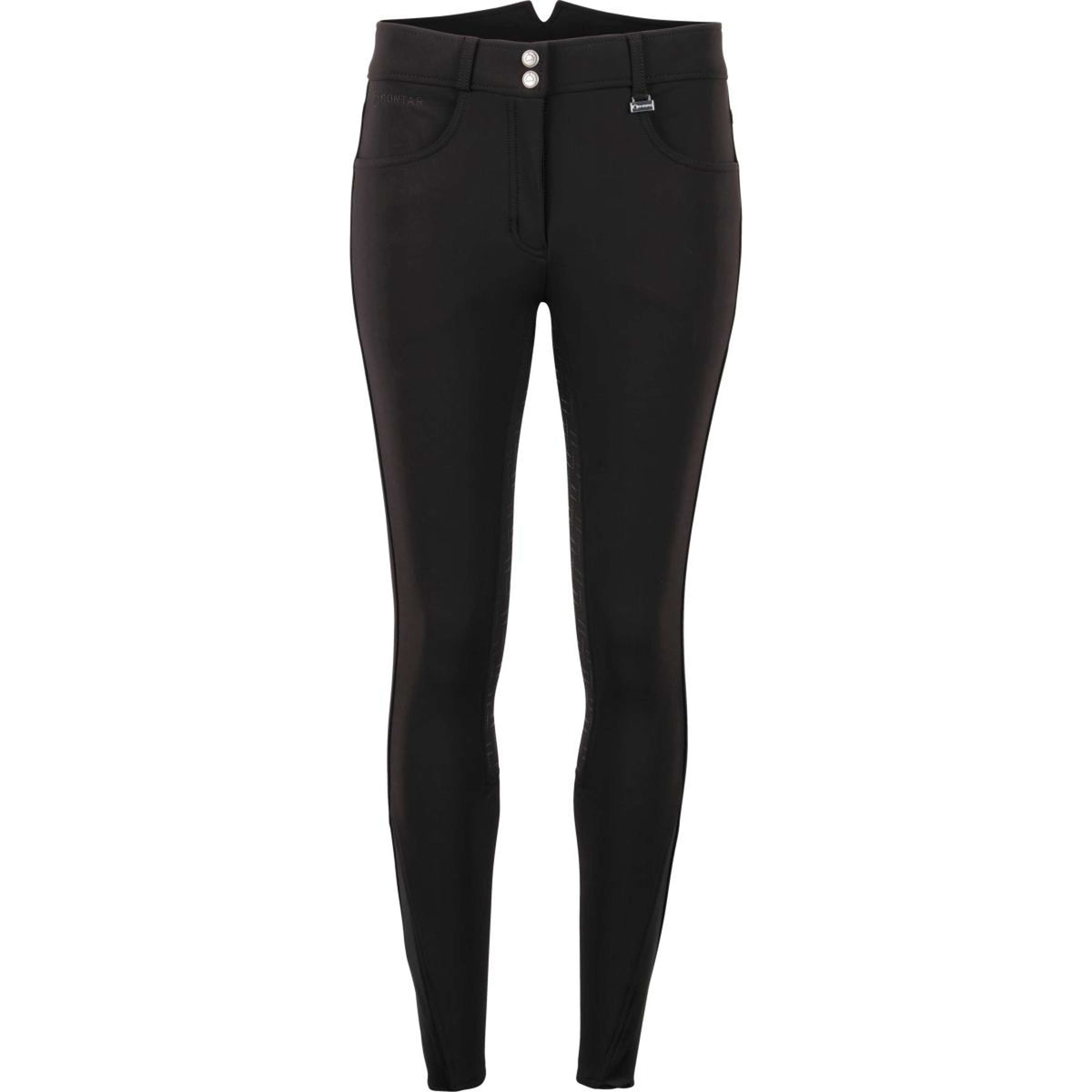 Montar Pantalon d'Équitation Billi Highwaist Softshell Full Grip Noir