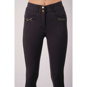 Montar Pantalon d'Équitation Molly Gold Highwaist Full Grip Marin