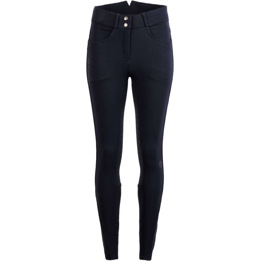 Montar Pantalon d'Équitation Ess Megan Highwaist Full Grip Marin