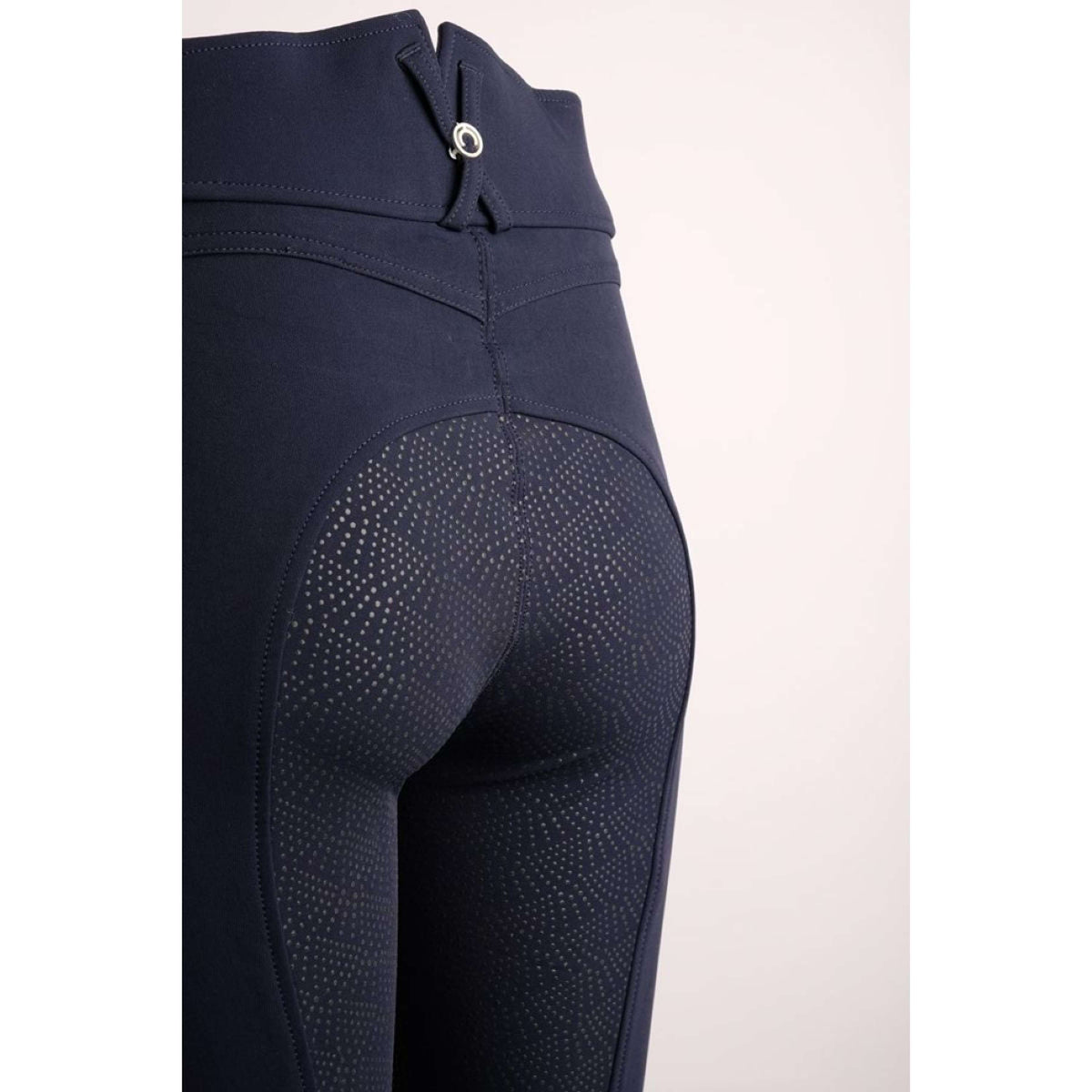 Montar Pantalon d'Équitation Ess Megan Highwaist Full Grip Marin