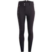 Montar Pantalon d'Équitation Aurora Highwaist Full Grip Marin