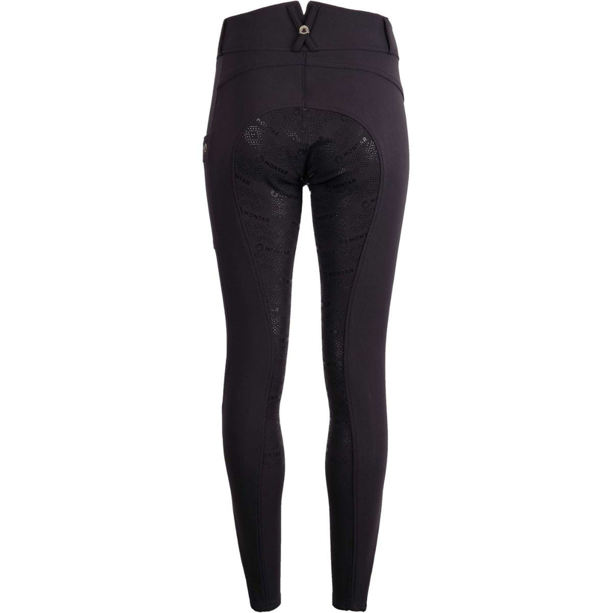 Montar Pantalon d'Équitation Aurora Highwaist Full Grip Marin