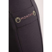 Montar Pantalon d'Équitation Aurora Highwaist Full Grip Marin