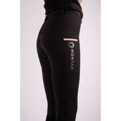 Montar Pantalon d'Équitation Millie Rosegold Full Grip Noir