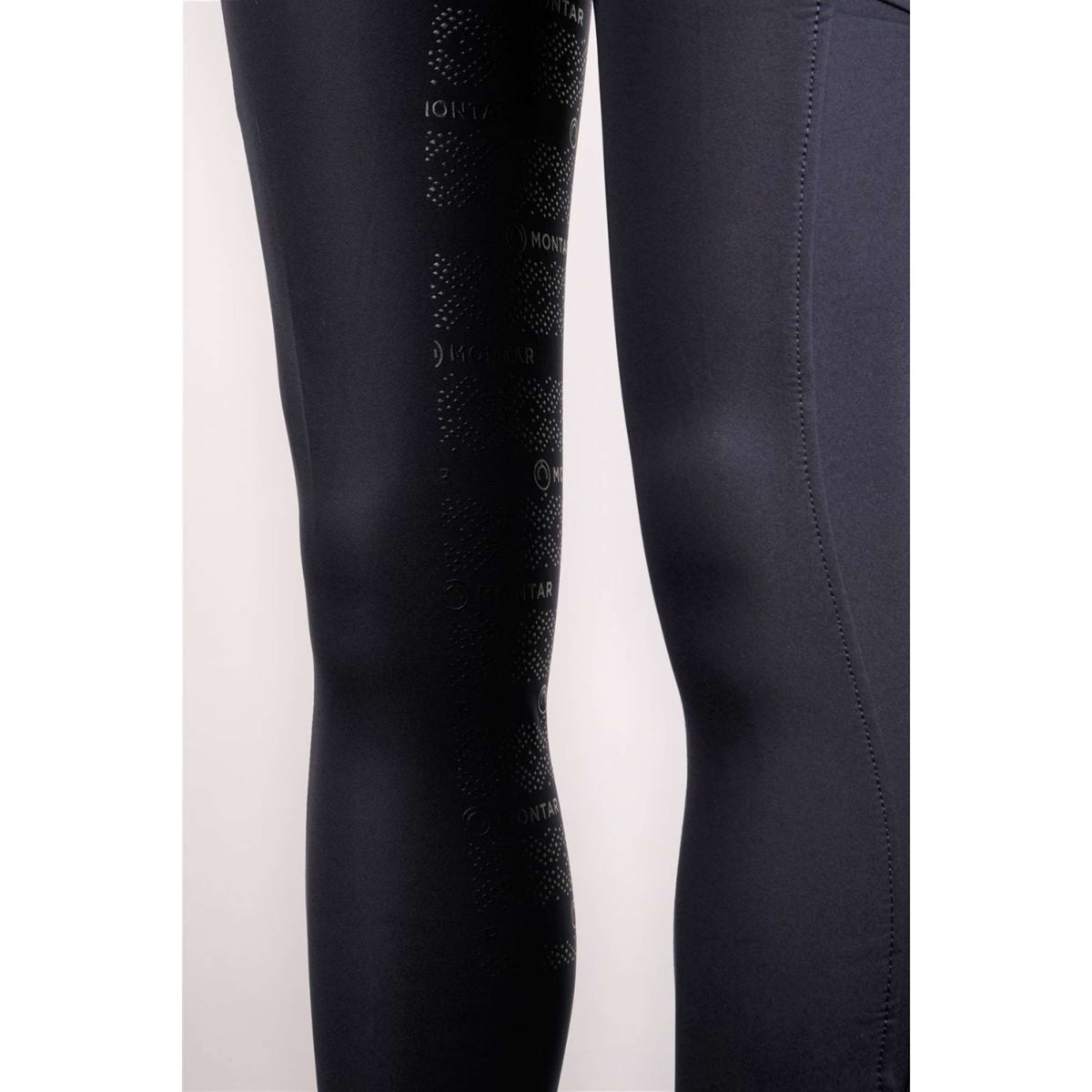 Montar Pantalon d'Équitation Millie Rosegold Full Grip Marin