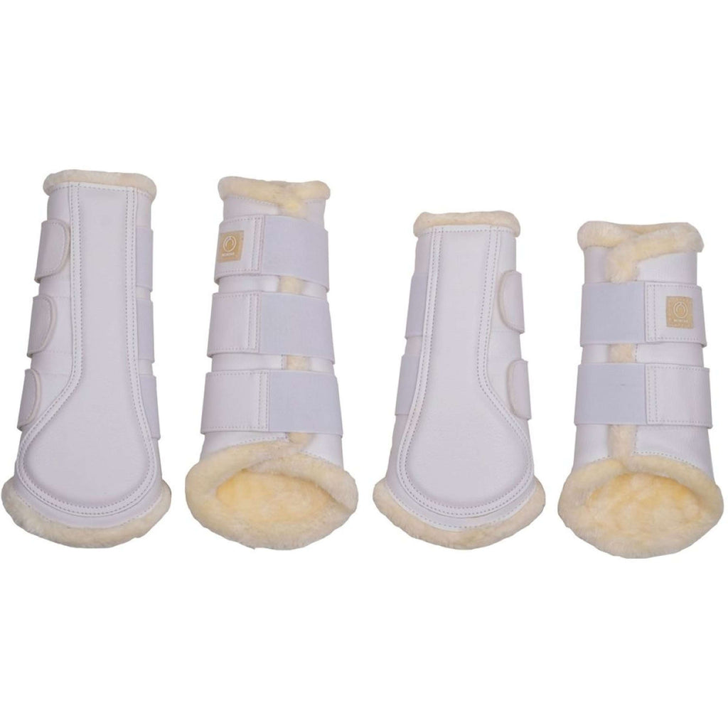 Montar Guêtres Tech en Cuir Blanc