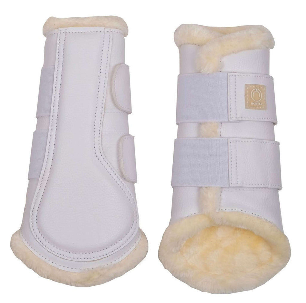 Montar Guêtres Tech en Cuir Blanc