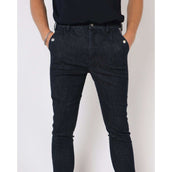 Montar Pantalon d'Équitation ESS Gary Prise de Genou Hommes Denim