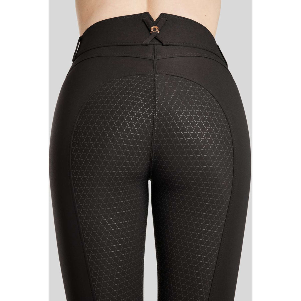 Montar Pantalon d'Équitation Molly Rosegold Highwaist Full Grip Noir