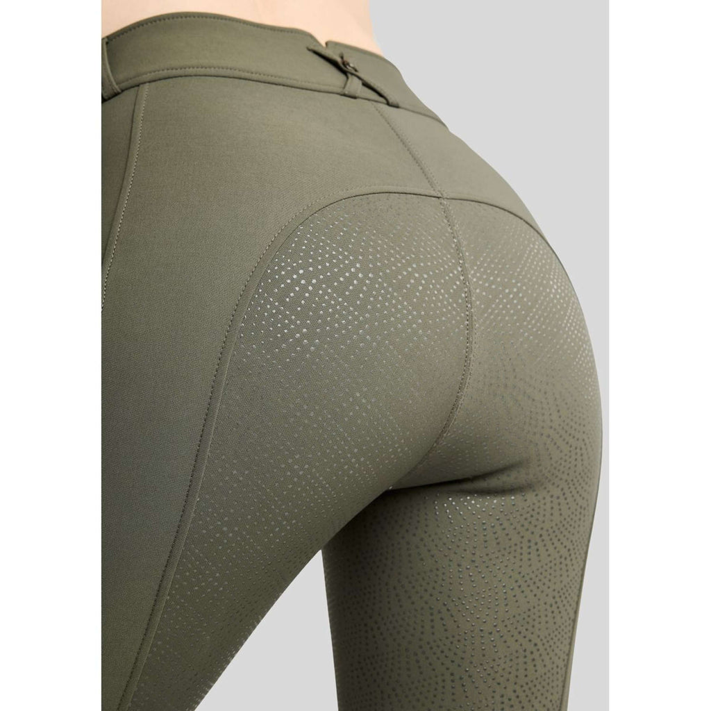 Montar Pantalon d'Équitation MoMegan Full Grip Forest Green