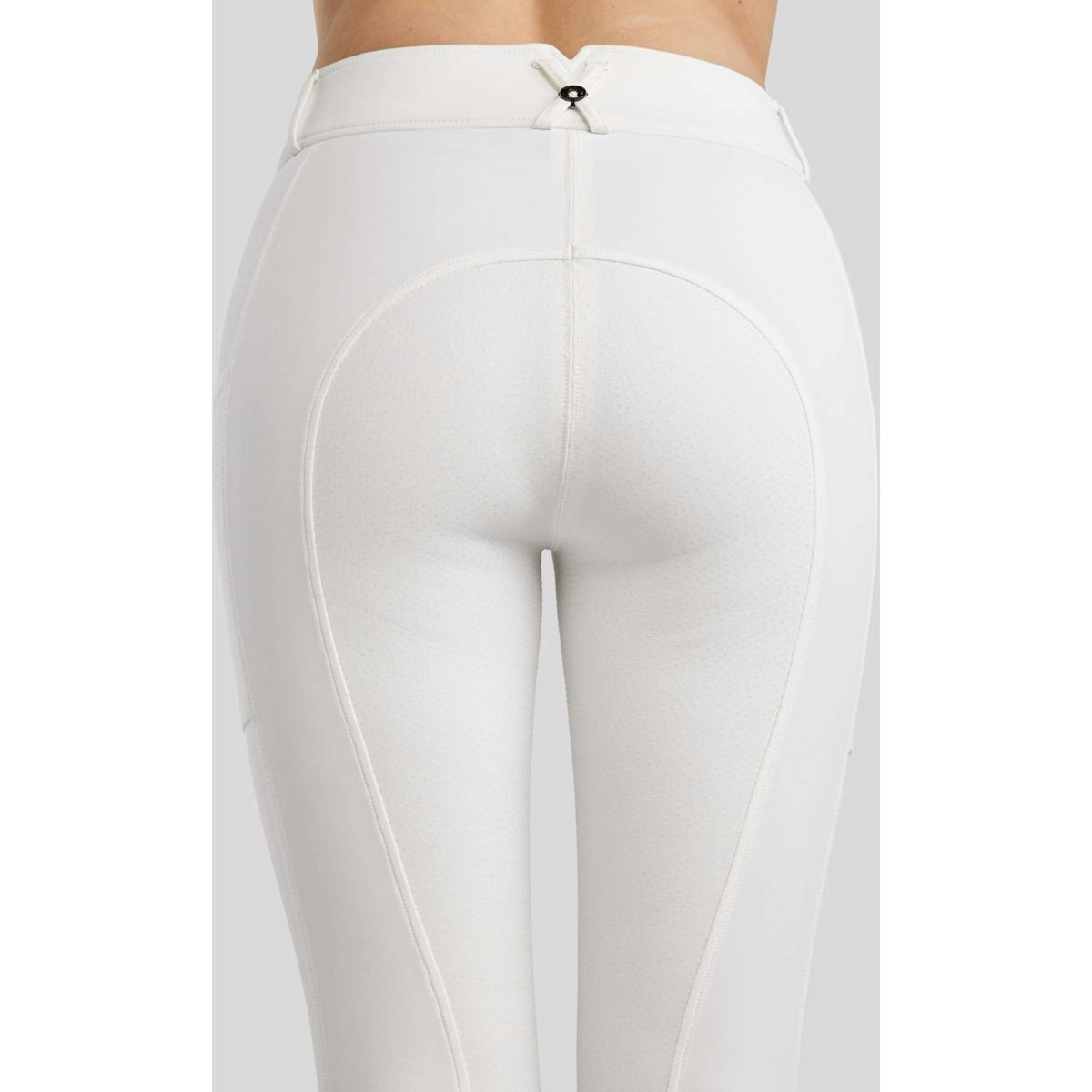 Montar Pantalon d'Équitation Megan Full Grip Blanc