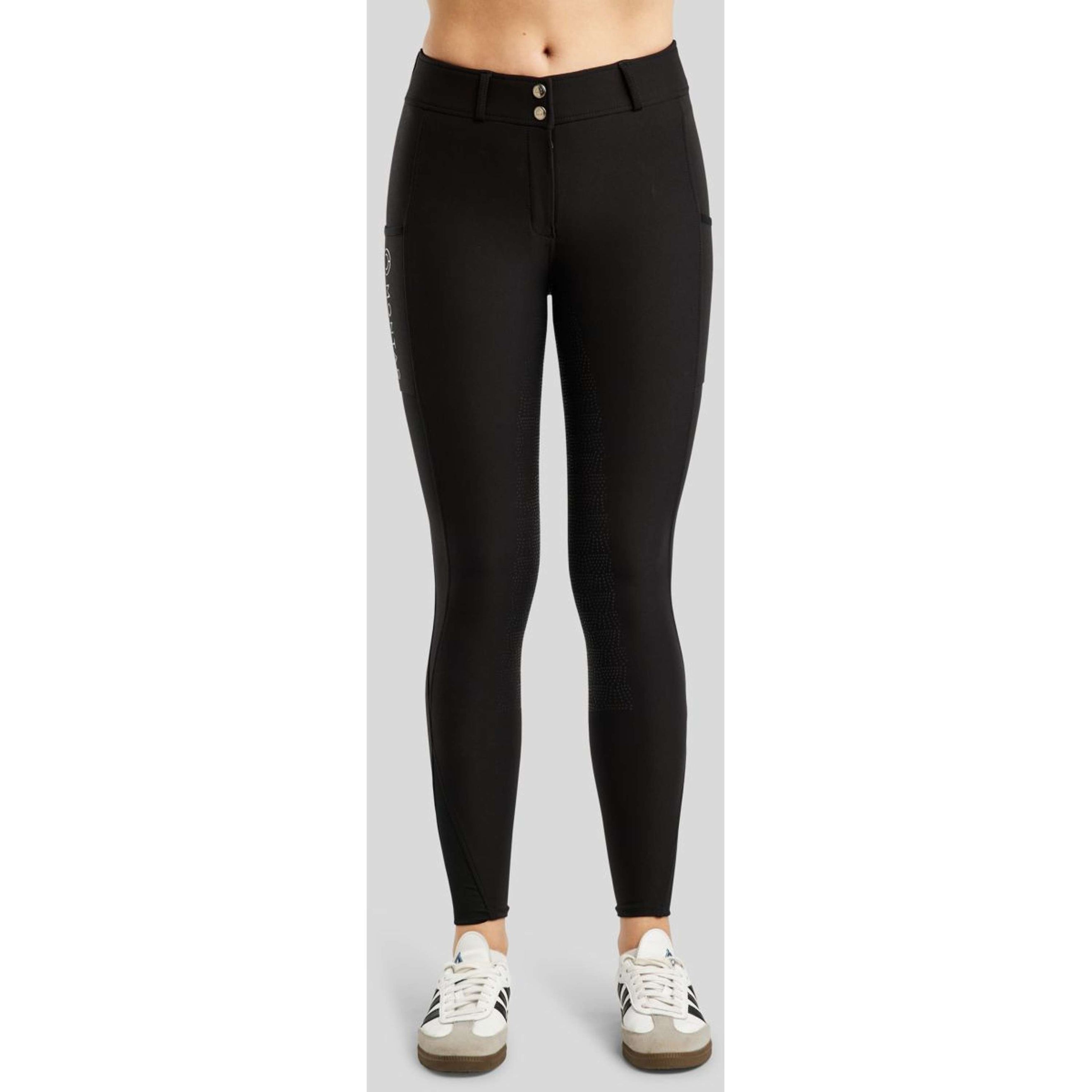 Montar Pantalon d'Équitation Megan Full Grip Noir