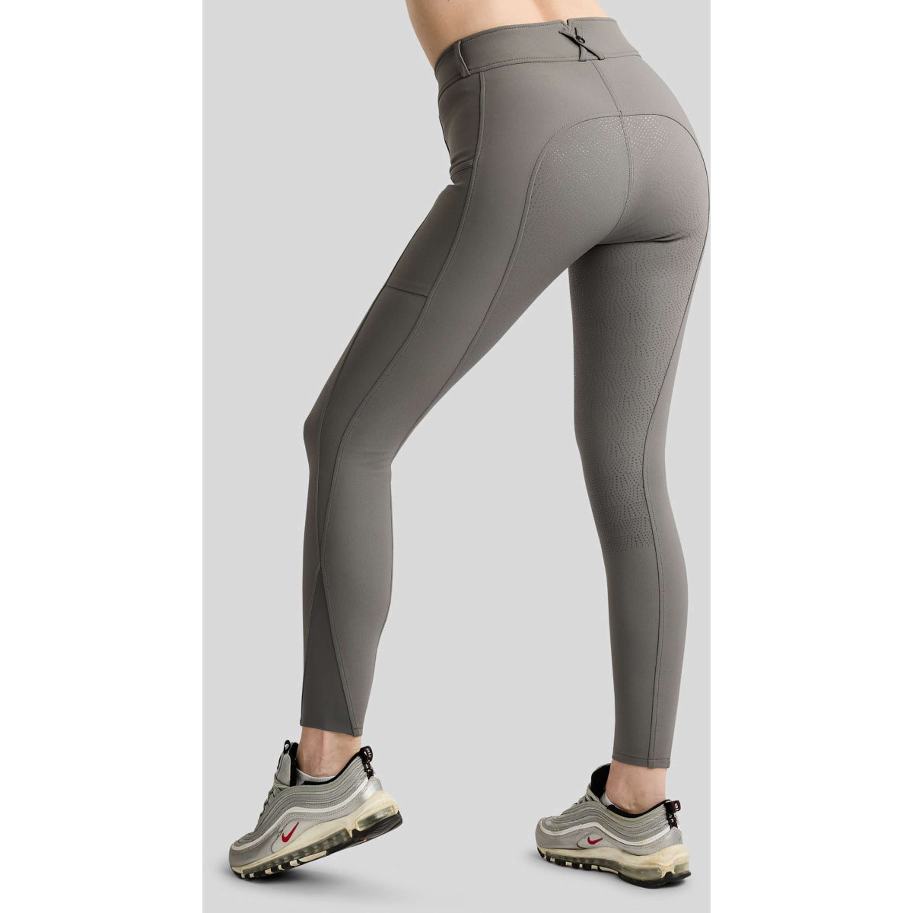 Montar Pantalon d'Équitation Megan Full Grip Gris