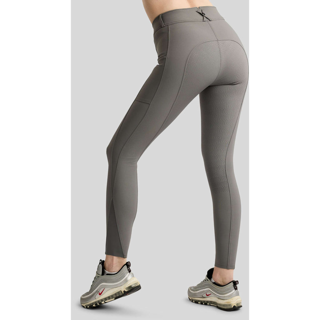 Montar Pantalon d'Équitation Megan Full Grip Gris